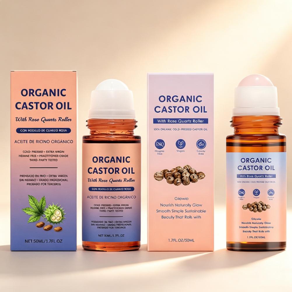 Hair Care Routine - Organic Castor Oil With Rose Quartz
