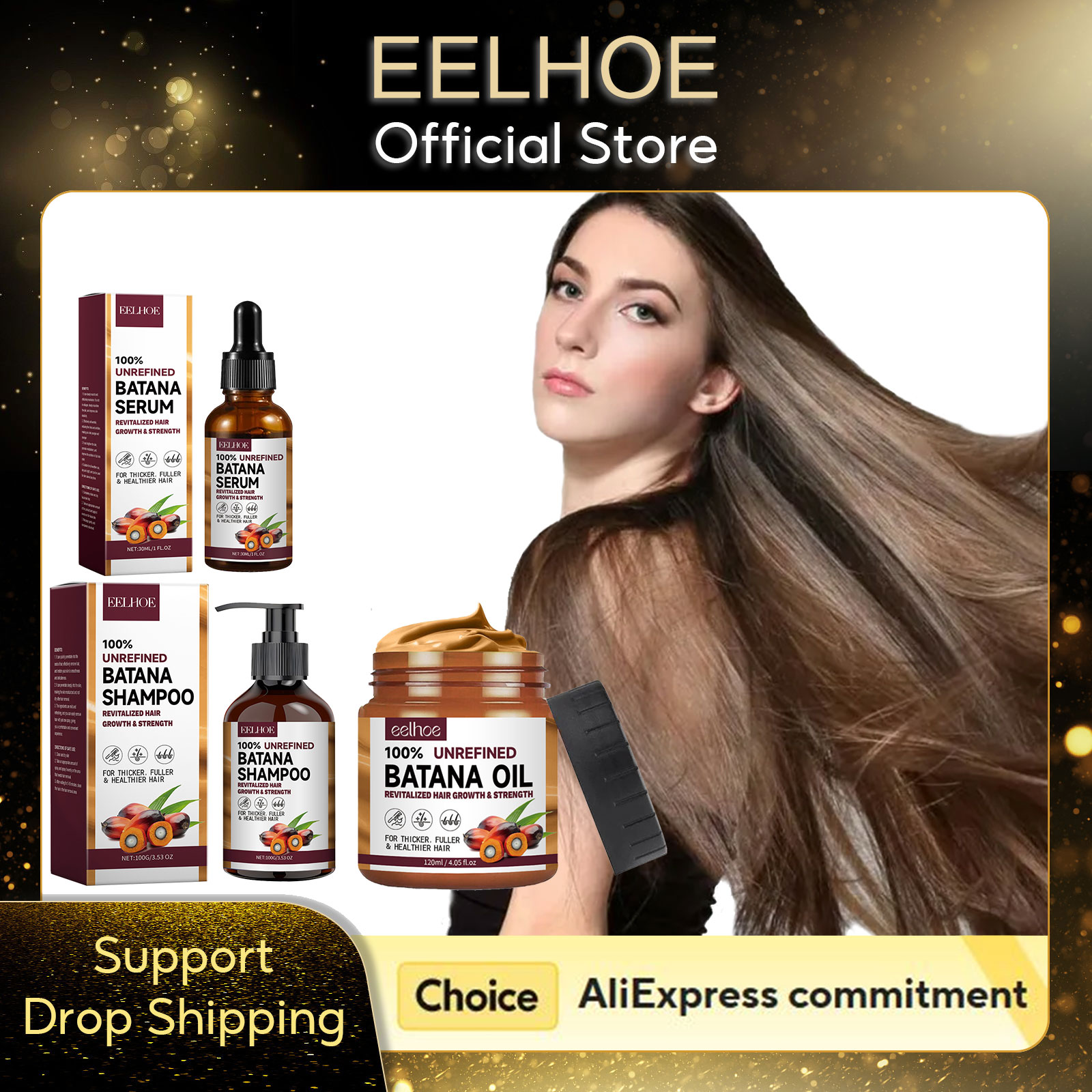 Hair Care Clinic - EELHOE Natural Batana Oil Deep Moisturizing