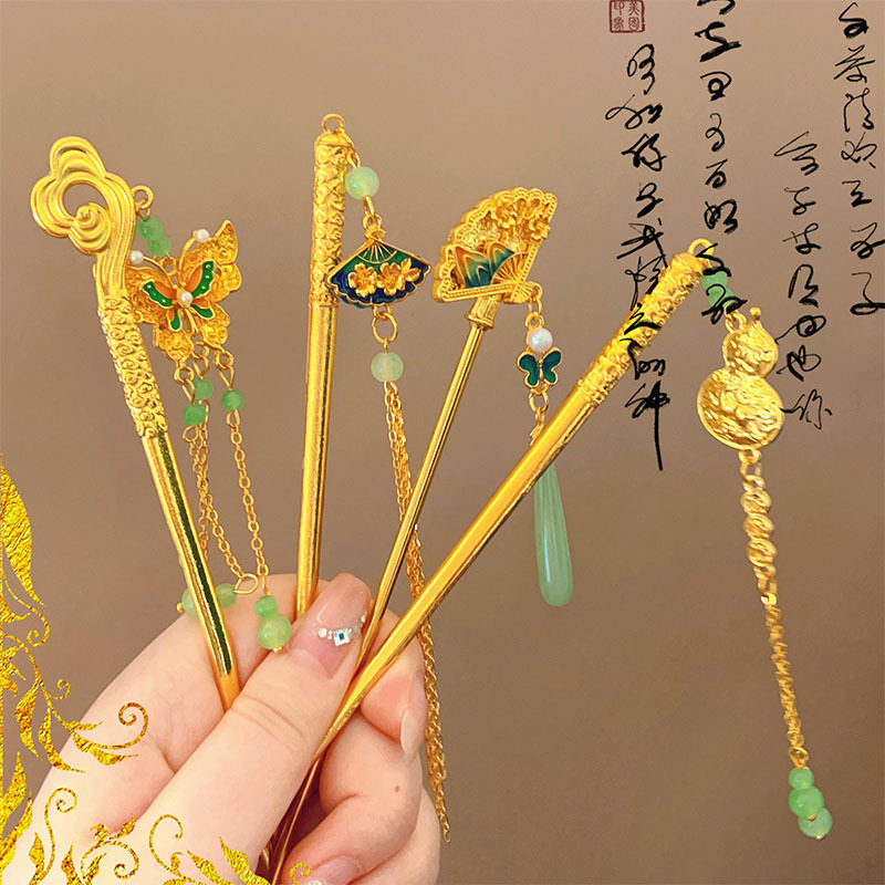 Hair Care Ingredients - New Chinese style ancient method hairpin
