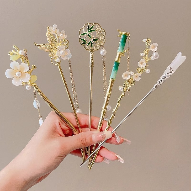 Metal Hairpins Elegant Tempera - Hair Care Ingredients recension och pris