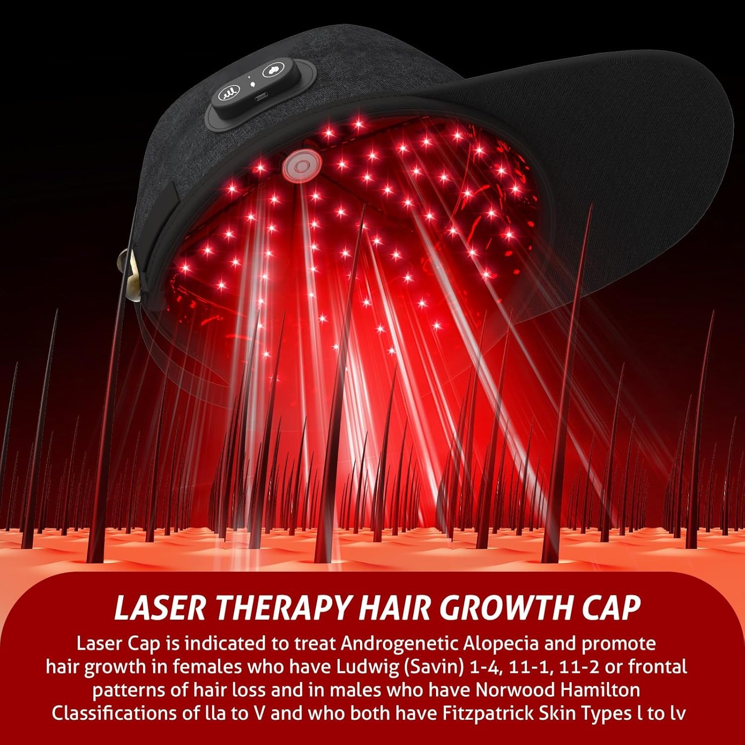 Wireless Laser Cap Hair Growth - Hair Care Routine recension och pris