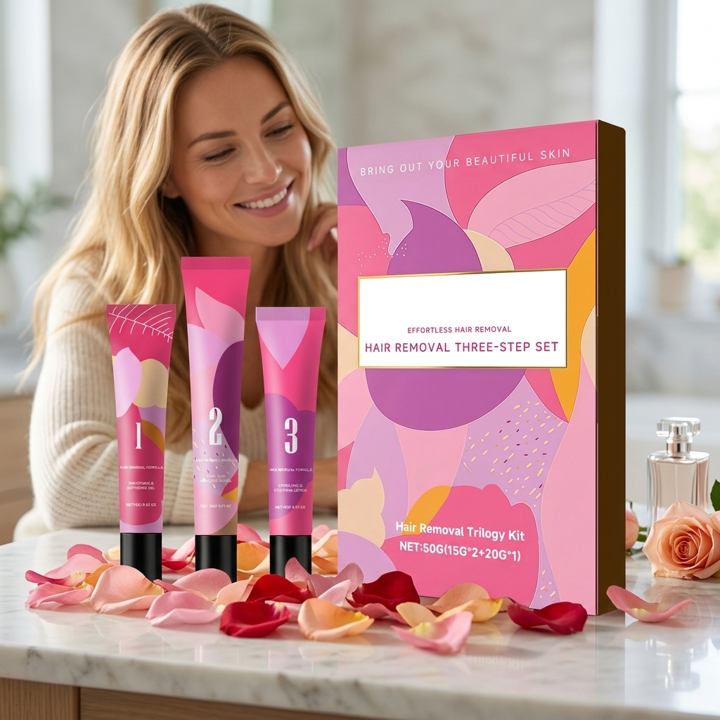Hair Removal Cream Kit 3-Step  - Hair Care Step recension och pris