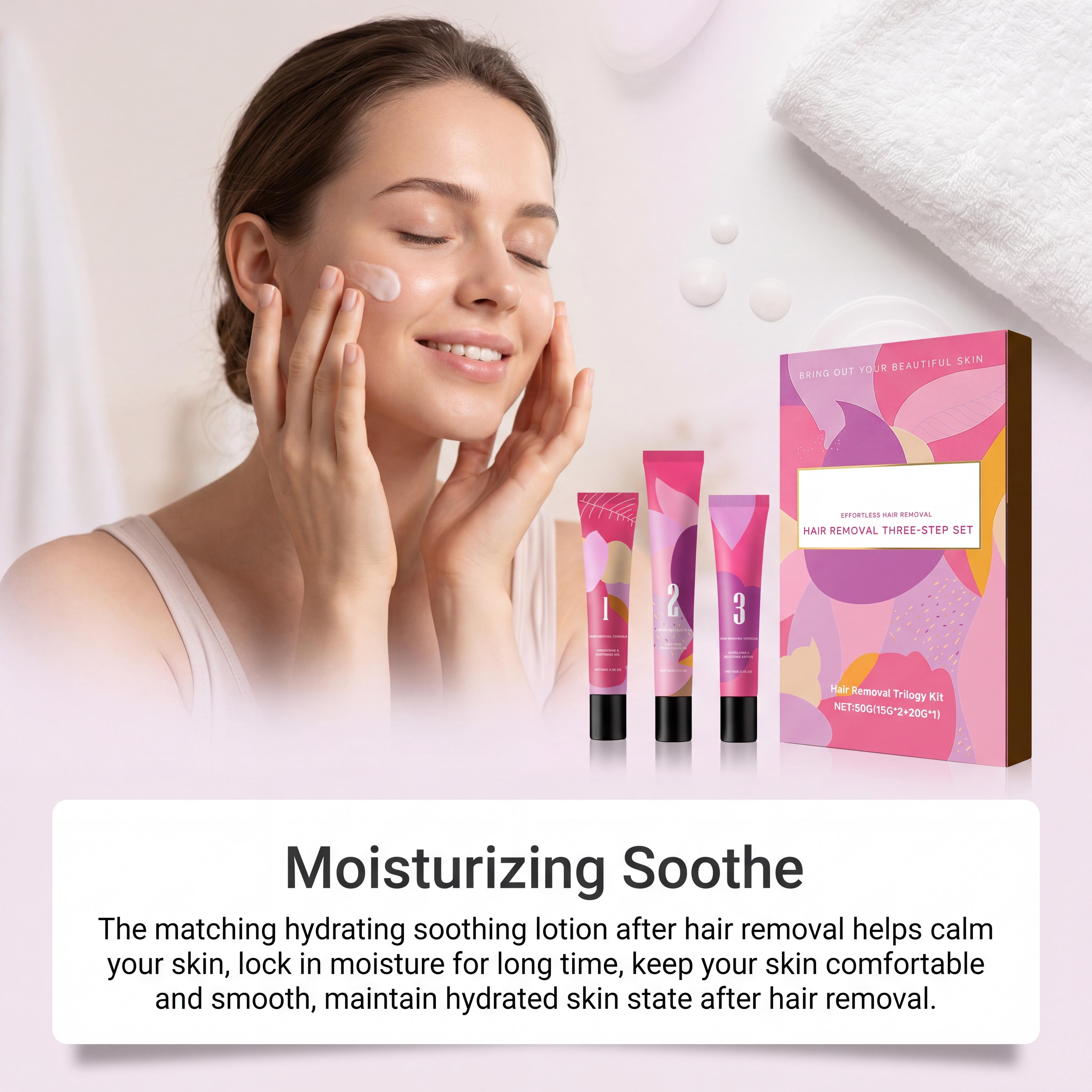 Hair Removal Cream Kit 3-Step  - Hair Care Step recension och pris