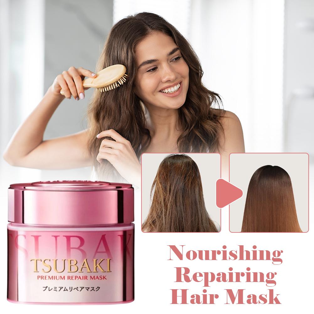 TSUBAKI Anti Frizz Hair Mask 1 - Hair Care Tsubaki recension och pris