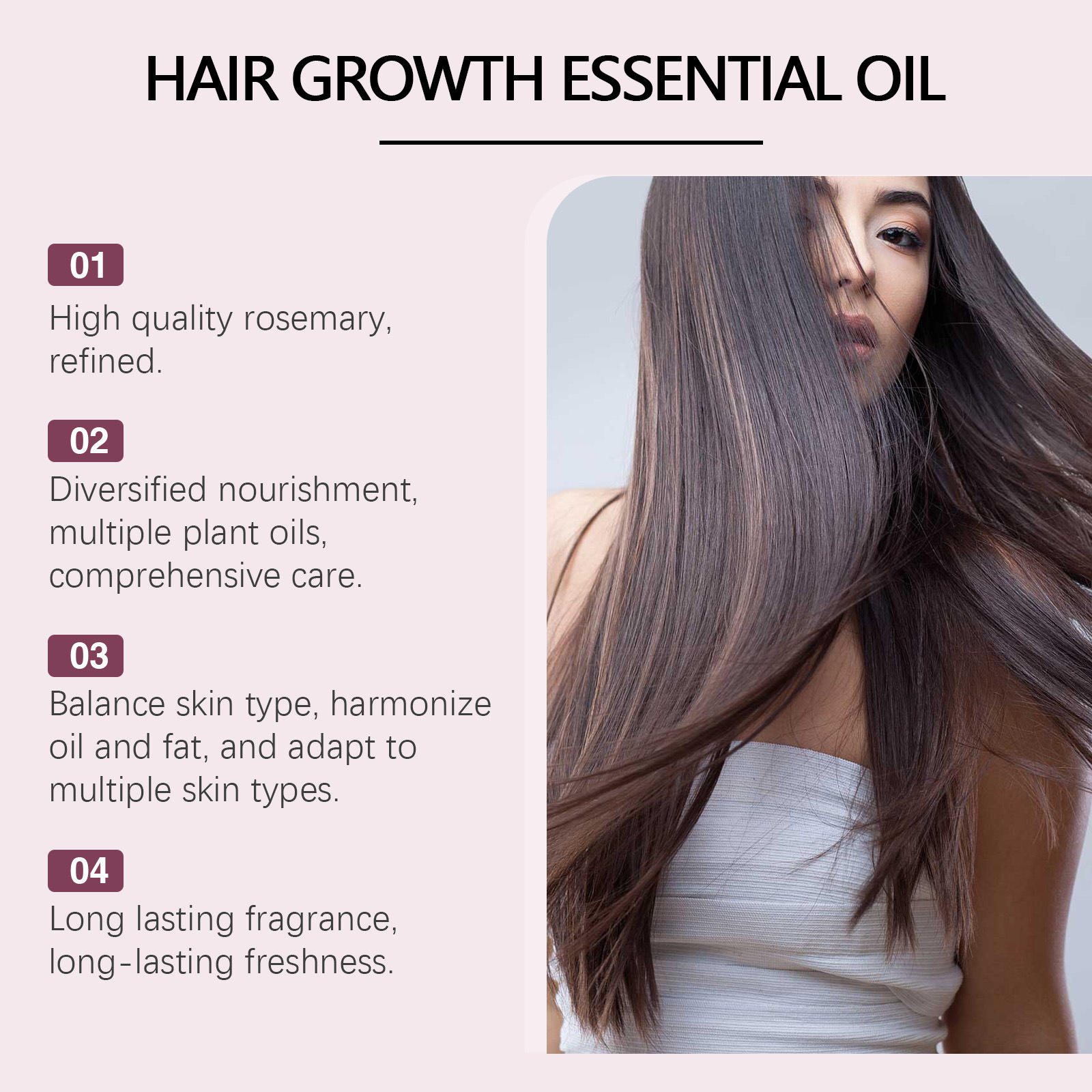 Hair Growth Oil Repair Split E - Hair Care Natur recension och pris