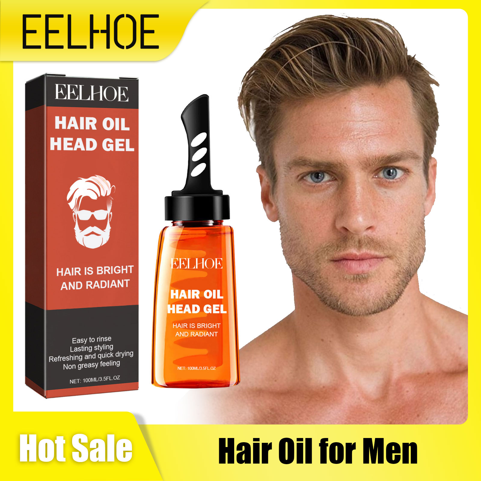 EELHOE 2 in 1 Professional Hai - Hair Care Natur recension och pris