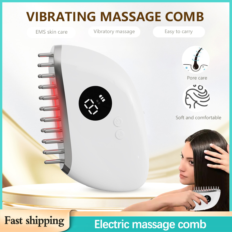 Electric Hair Growth Comb Red  - Hair Care Routine recension och pris