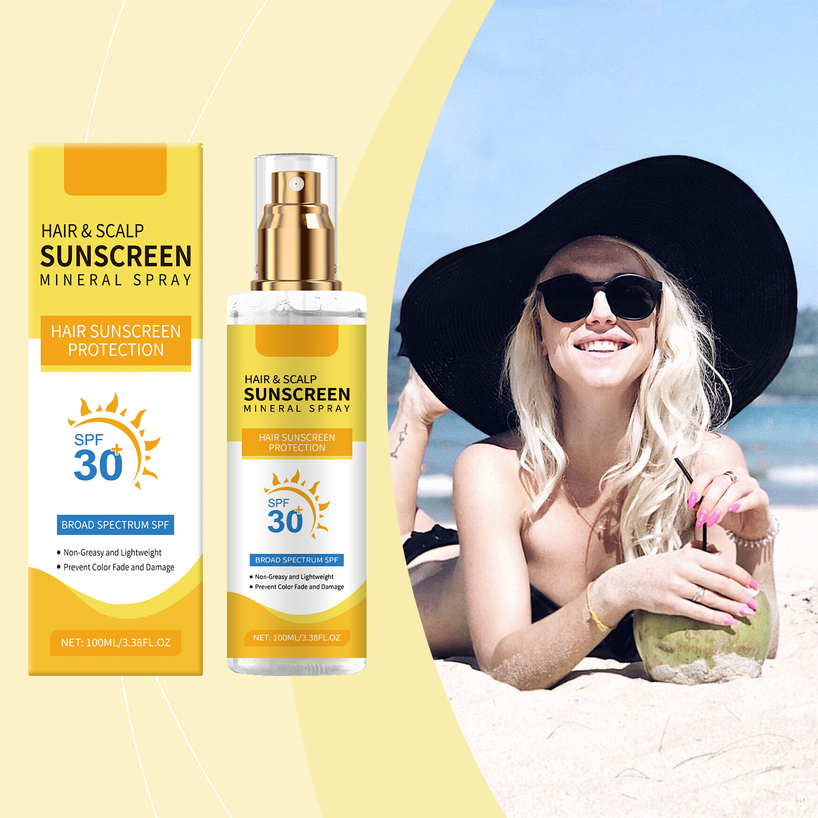 Ginger Root Scalp Sunscreen Sp - Hair Care Ingredients recension och pris
