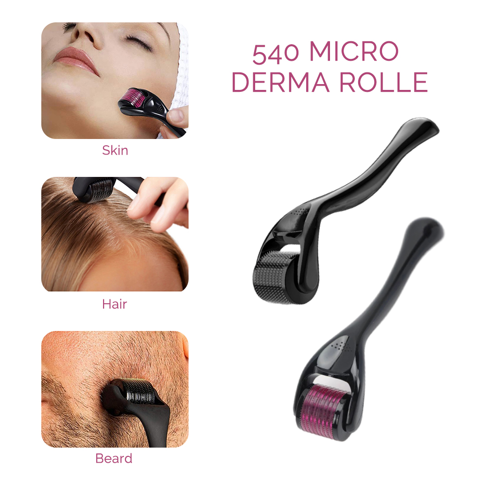 540 Needles Derma Roller Hair  - Hair Care Clinic recension och pris
