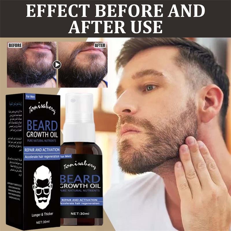 Beard Growth Oil Beard Wax Bal - Hair Care Natur recension och pris
