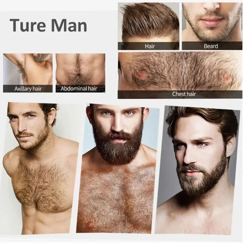 Beard Growth Oil Beard Wax Bal - Hair Care Natur recension och pris