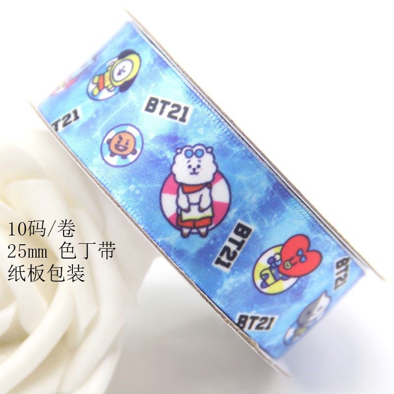 BT21 cute cartoon ribbon acces - Hair Care Ingredients recension och pris