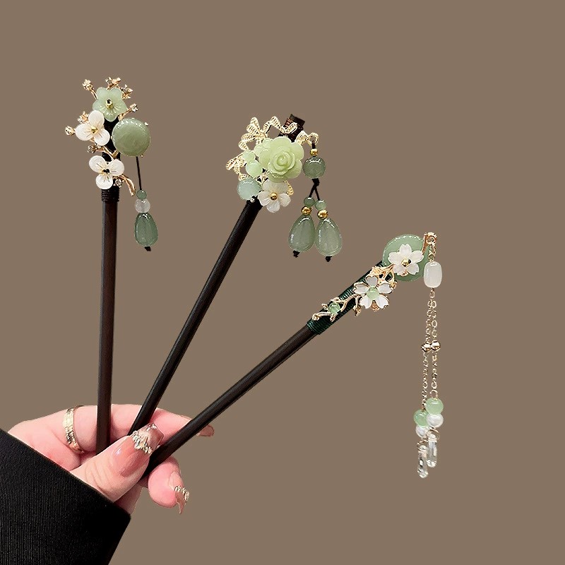 Antique Wooden Hairpin Women's - Hair Care Ingredients recension och pris