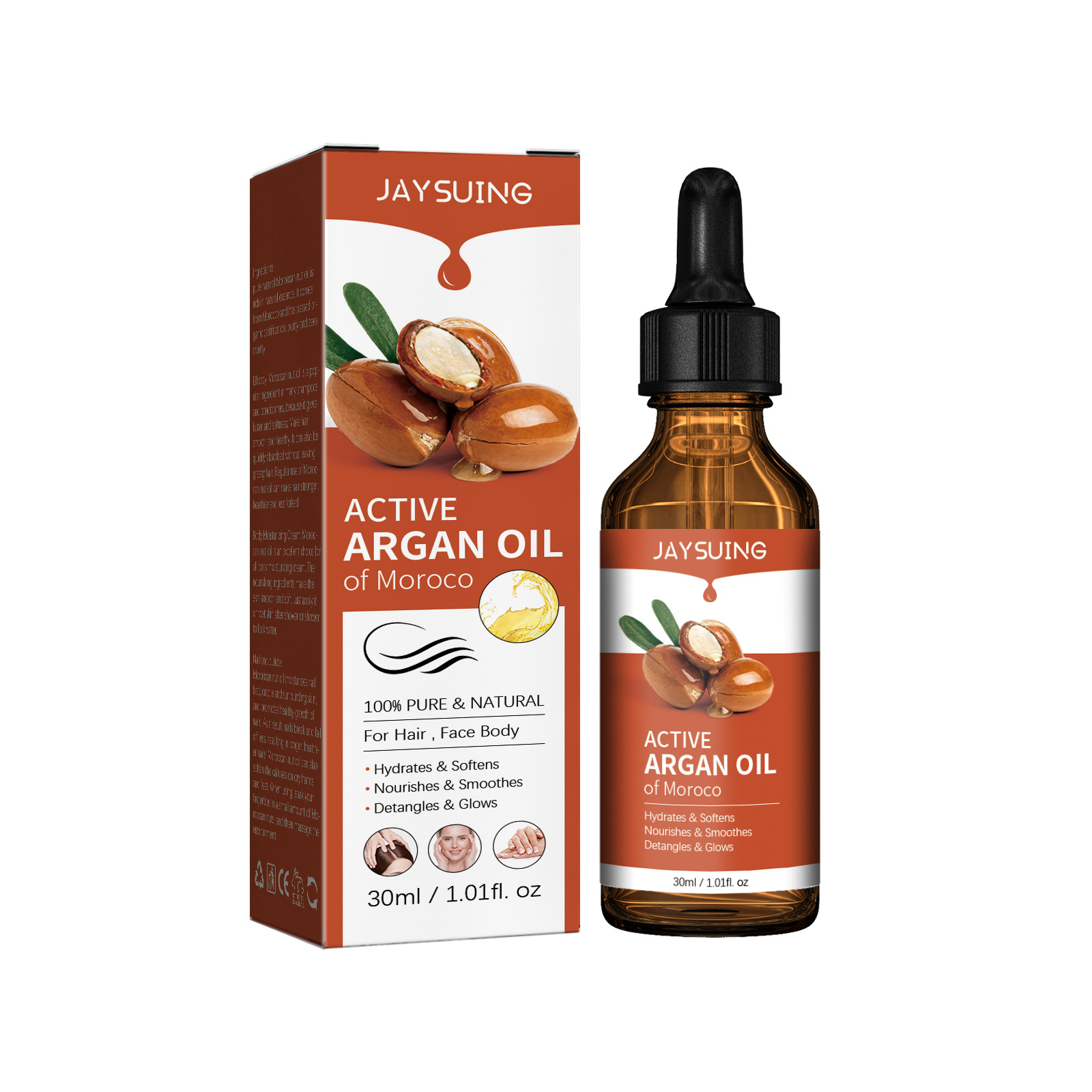 Argan Oil for Hair Treatment S - Hair Care Natur recension och pris