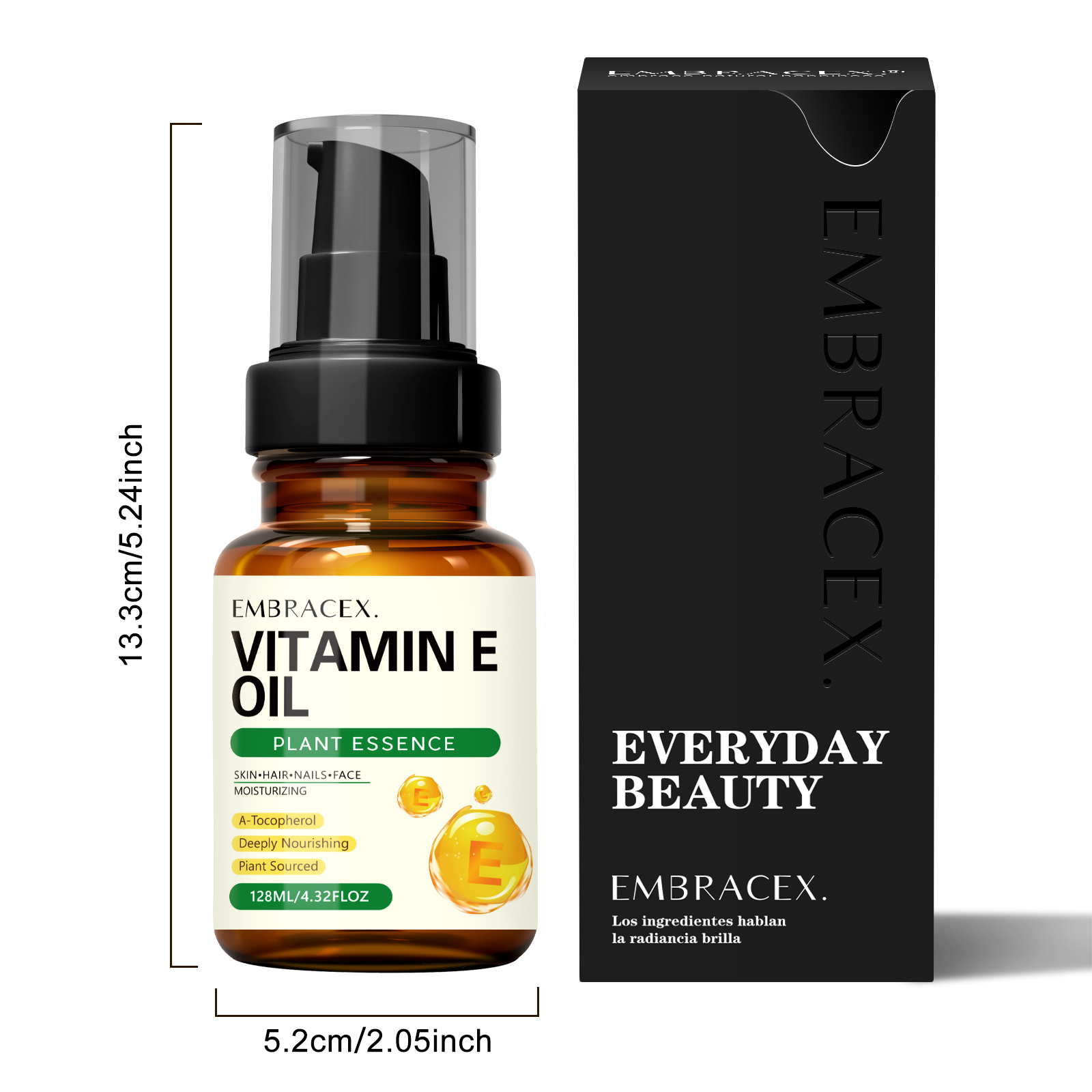 128ml Vitamin E oil Essential  - Hair Care Natur recension och pris