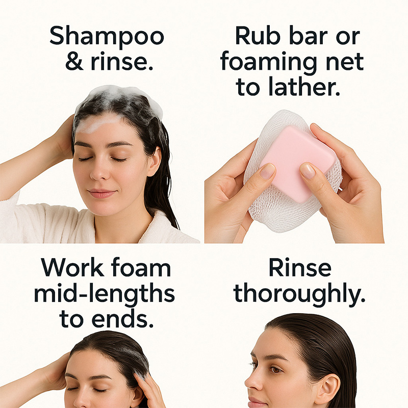 Castor Oil Conditioner Soap Ba - Hair Care Clinic recension och pris