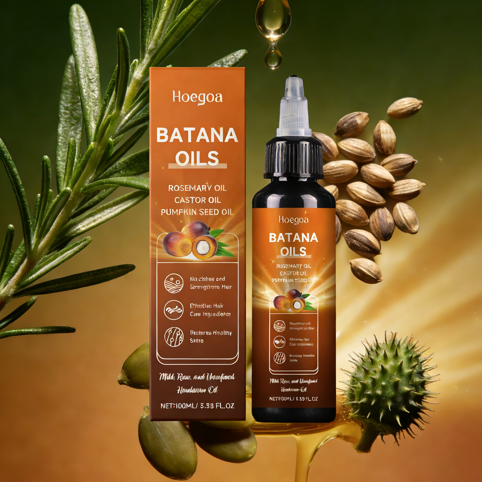 ​Hoegoa Batana Hair Growth Oil - Hair Care Natur recension och pris